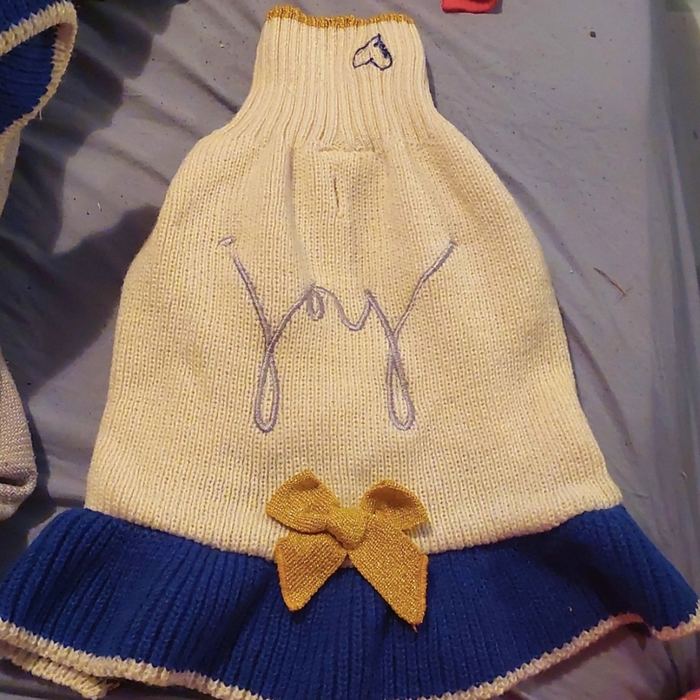 Christmas Dog Dress MEDIUM